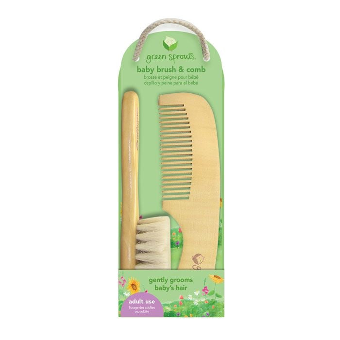 Green Sprouts Baby Brush and Comb