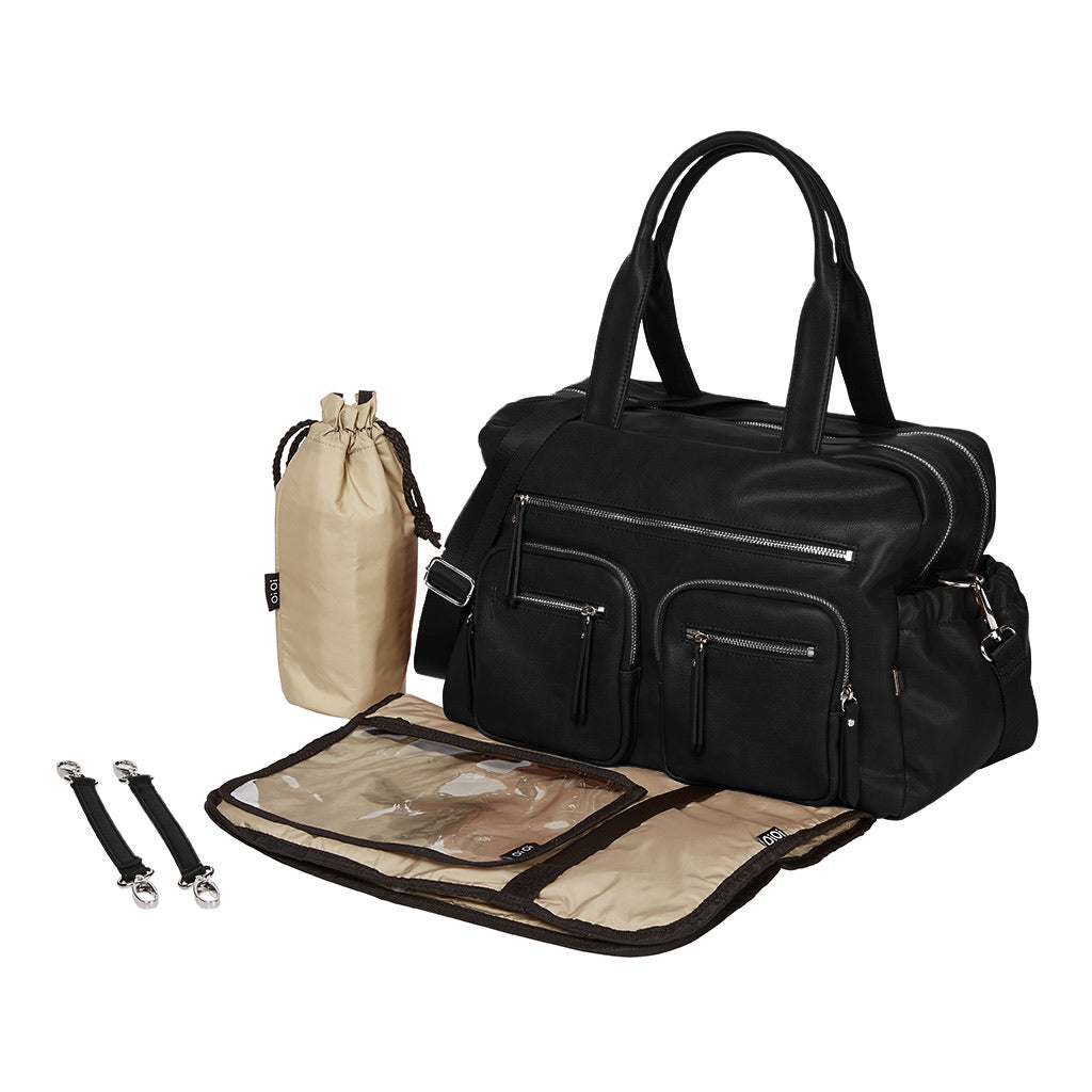 OiOi Vegan Leather Carry All Nappy Bag